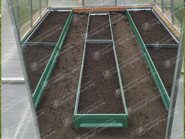 3-6005.jpg Грядки в теплицу «Усиленные» с полимерным покрытием (высота 20 см) — изображение 1
